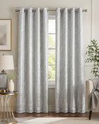 Design No. 1109 Curtain | Grahsajja | Polyester | 48 Inch Width Blue
