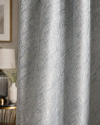 Design No. 1109 Curtain | Grahsajja | Polyester | 48 Inch Width Blue