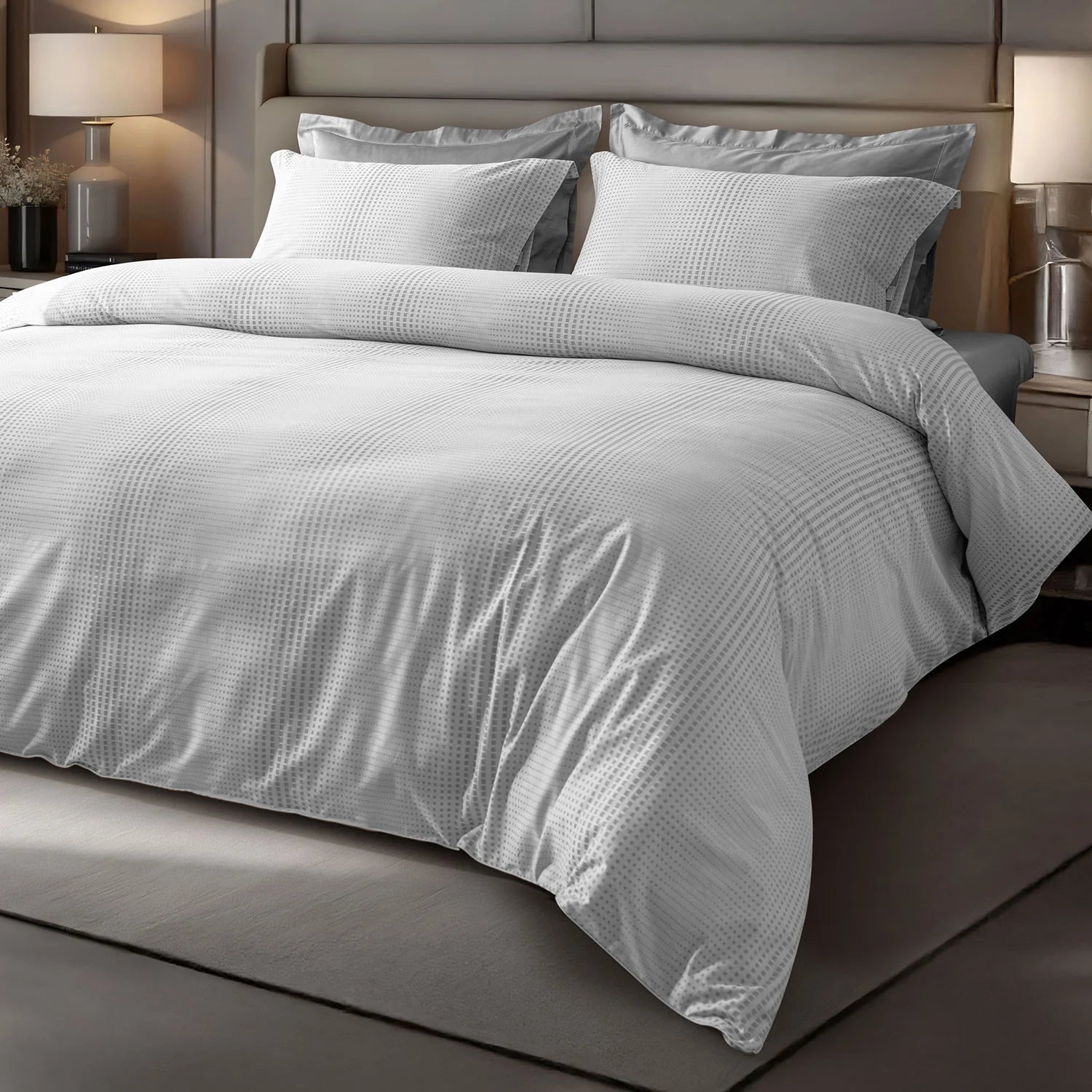 700 TC ITALIAN COUTURE LUXURY BEDSHEET SET 208
