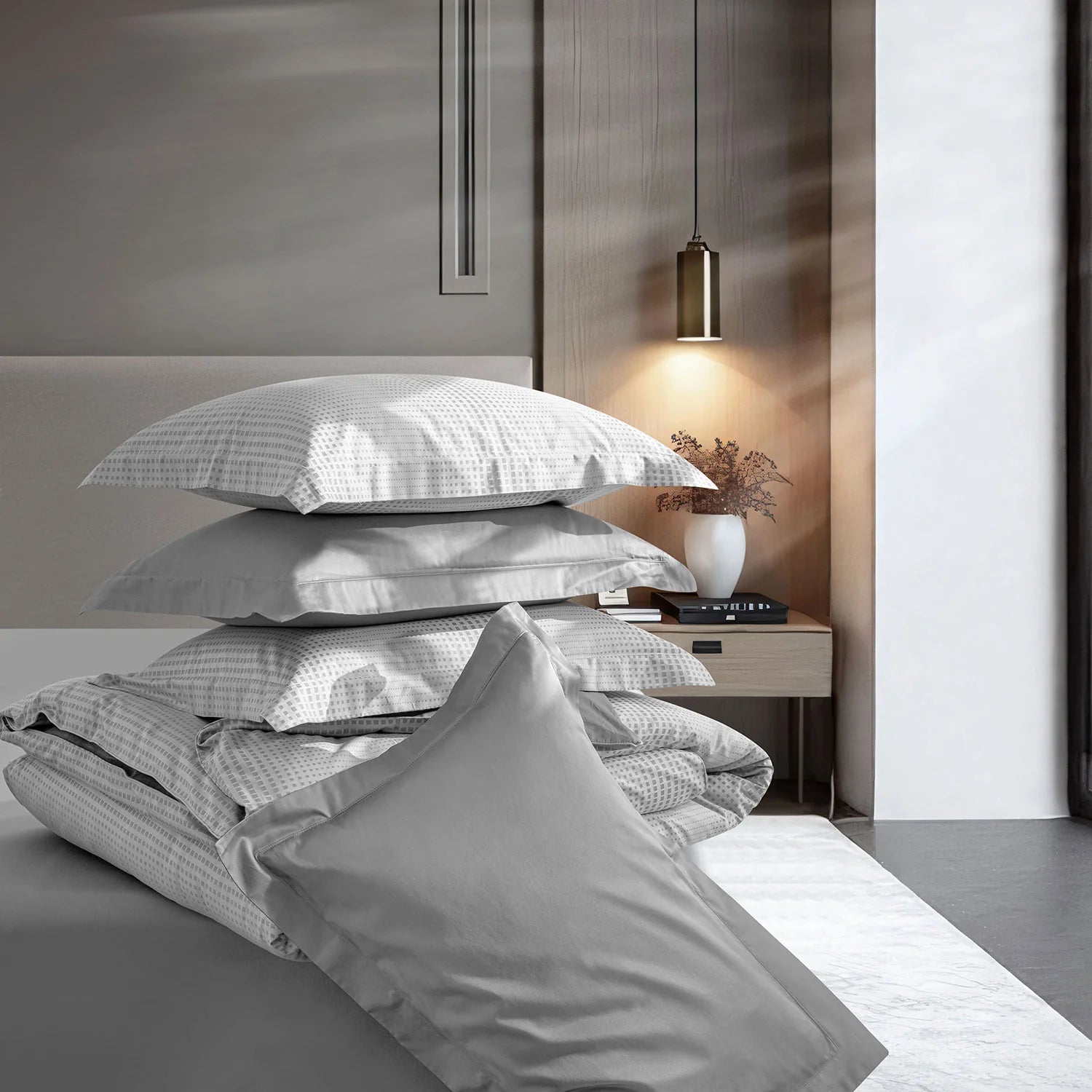 700 TC ITALIAN COUTURE LUXURY BEDSHEET SET 208