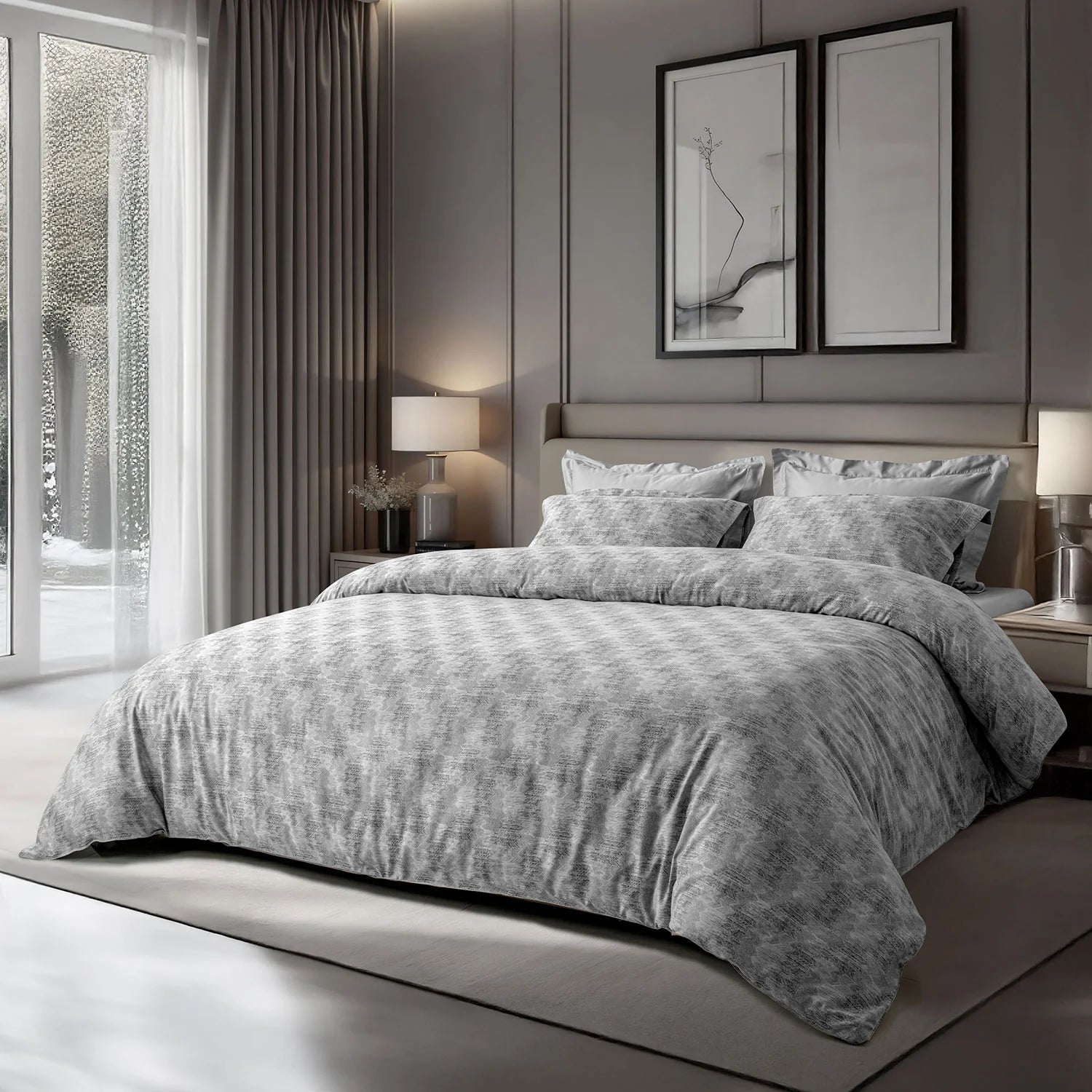 700 TC ITALIAN COUTURE LUXURY BEDSHEET SET 204