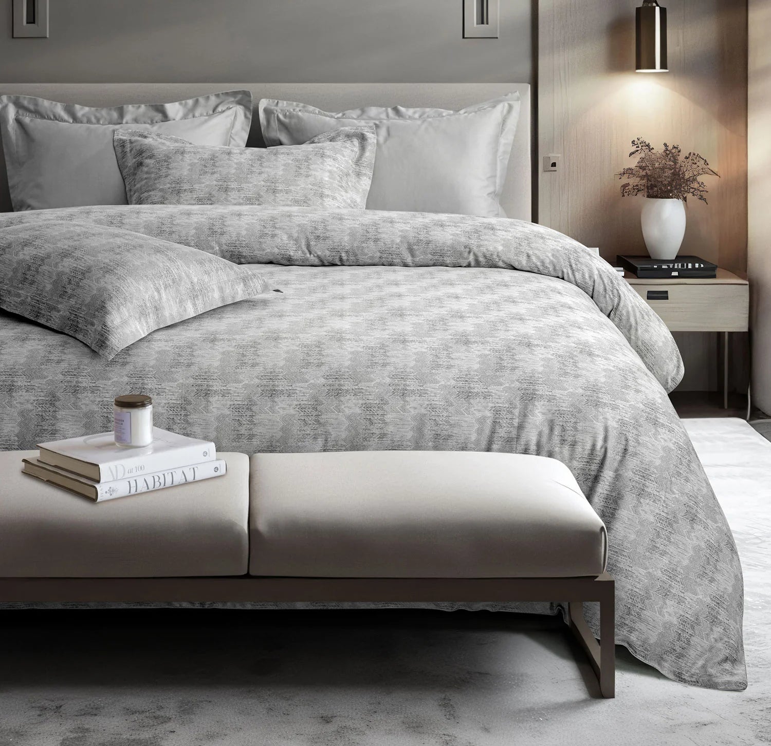 700 TC ITALIAN COUTURE LUXURY BEDSHEET SET 204