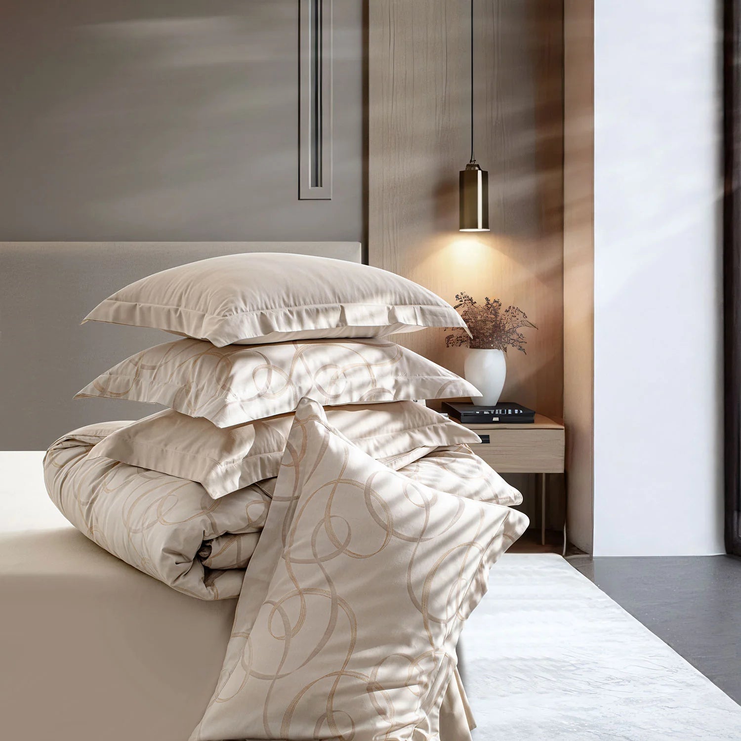 700 TC ITALIAN COUTURE LUXURY BEDSHEET SET 206