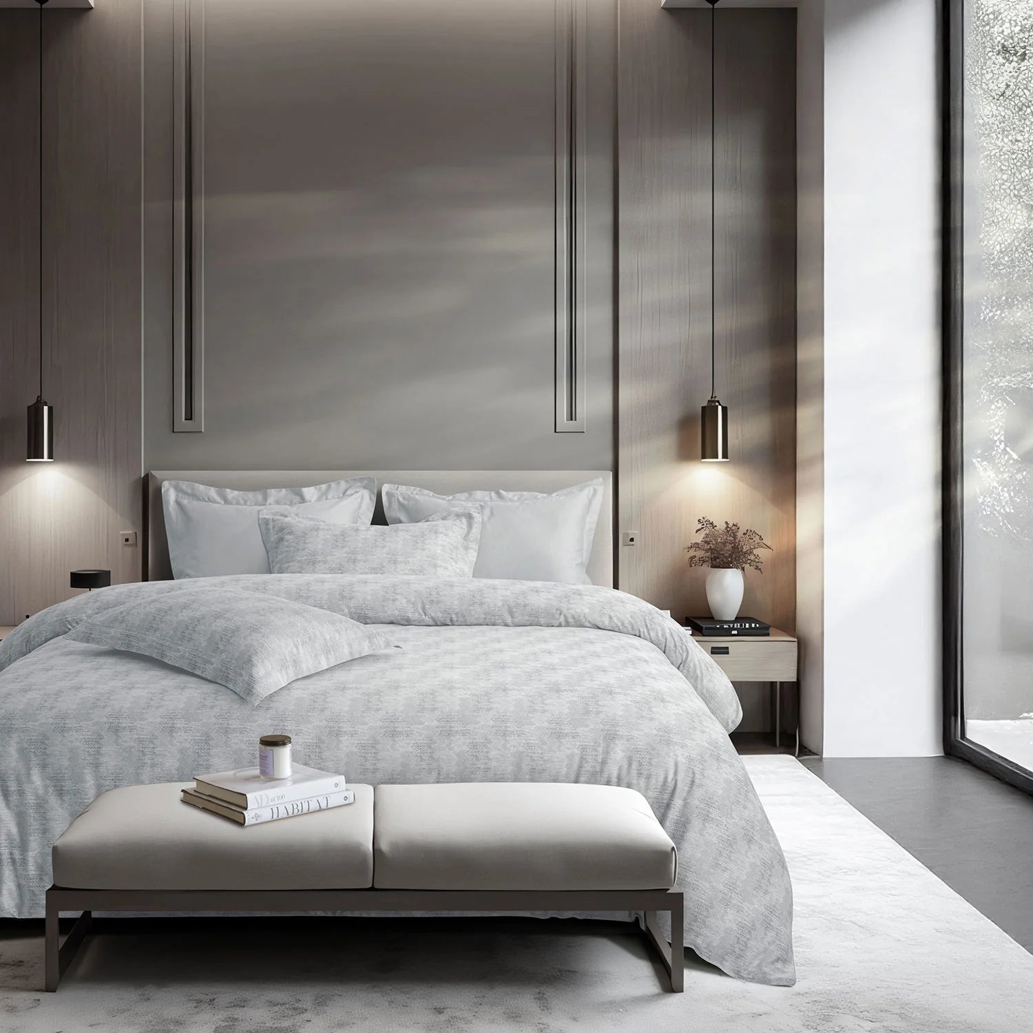 700 TC ITALIAN COUTURE LUXURY BEDSHEET SET 203