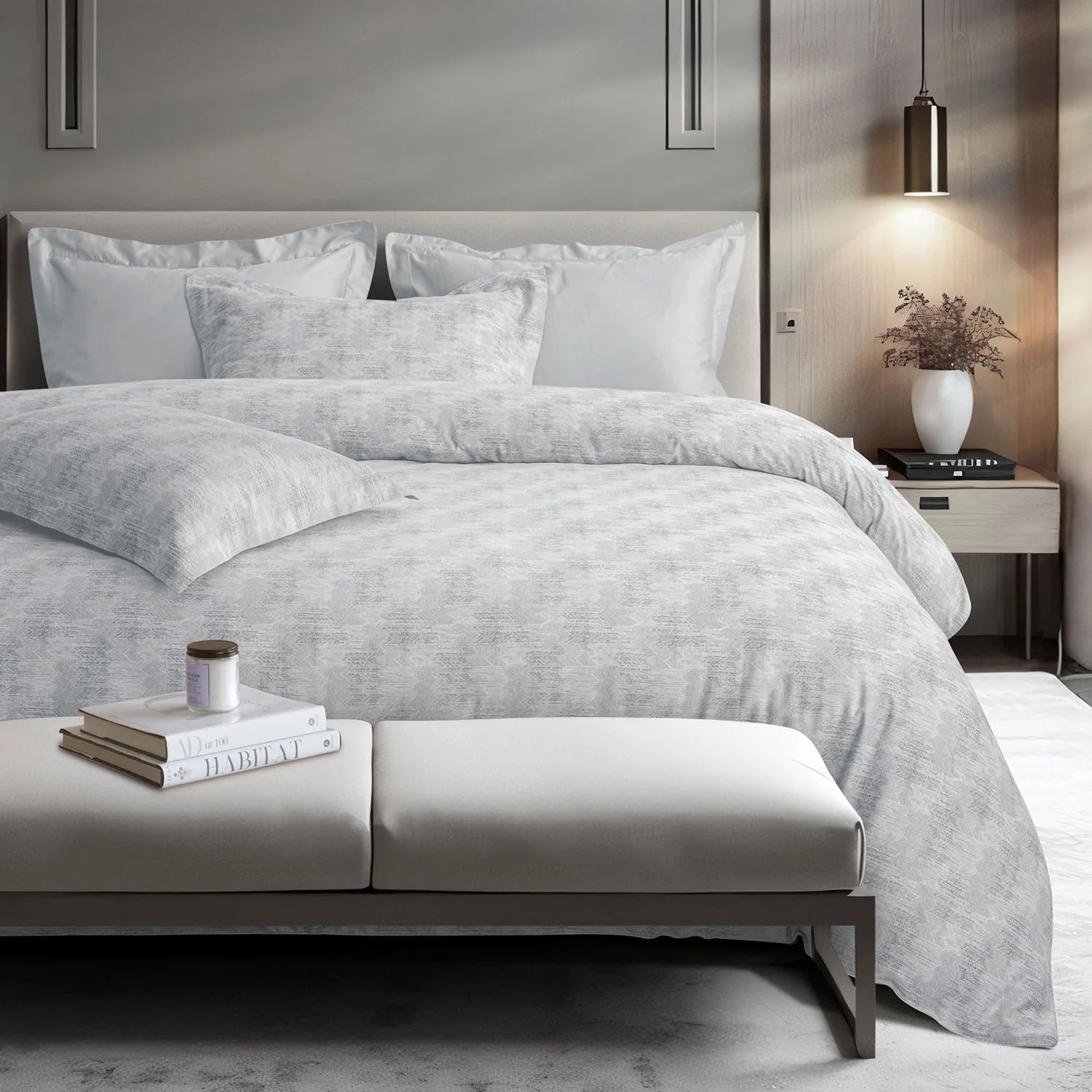 700 TC ITALIAN COUTURE LUXURY BEDSHEET SET 203