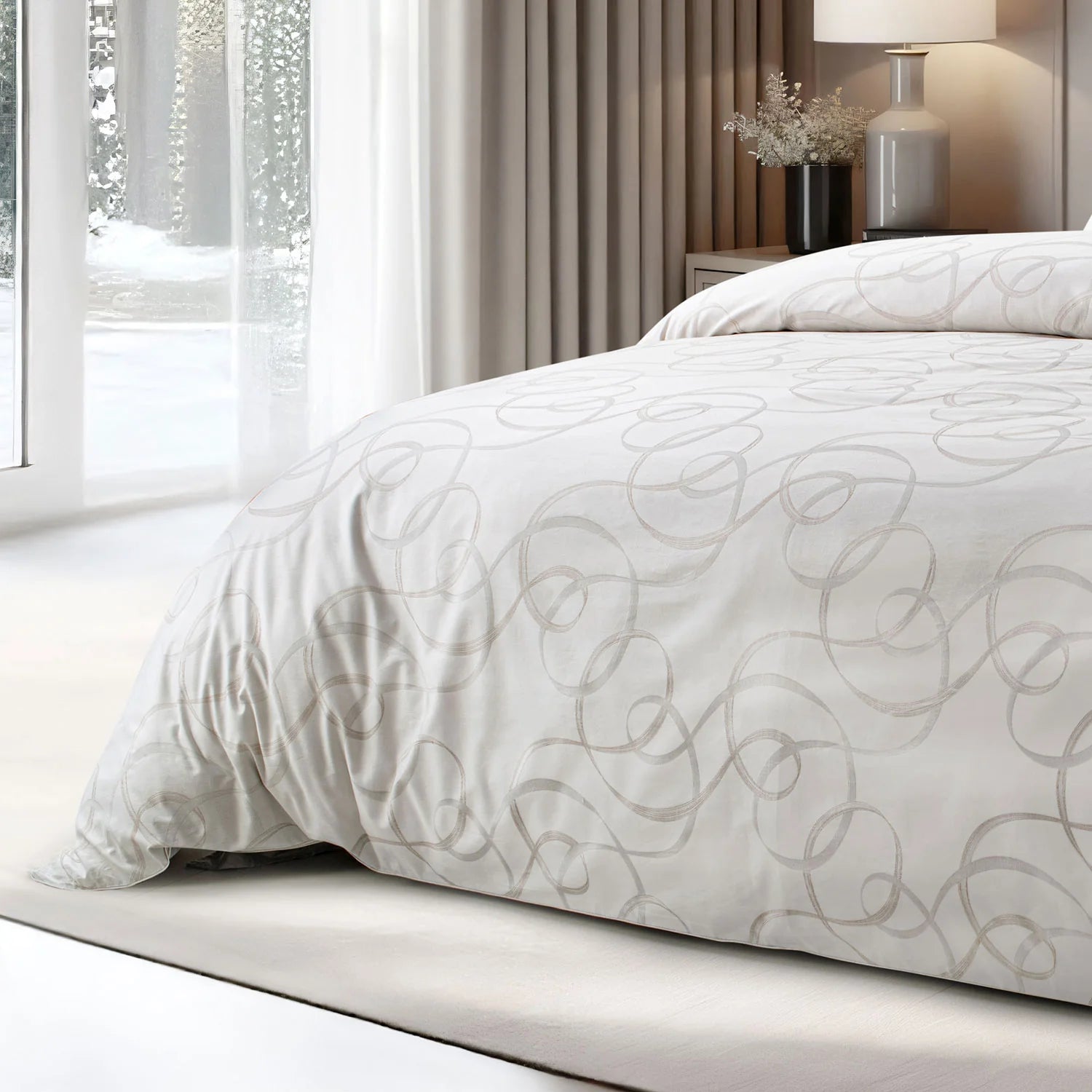 700 TC ITALIAN COUTURE LUXURY BEDSHEET SET 205