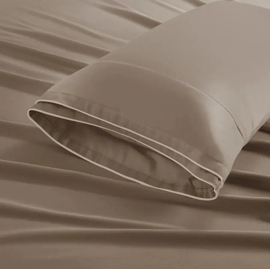 Premium 500 TC 100% Cotton Dolce Vita Bedding Brown SPREAD HOME PROD PVT LTD.