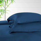 Spread Home BAMBOO PERFORMANCE BEDSHEET Ink Blue - grahsajja