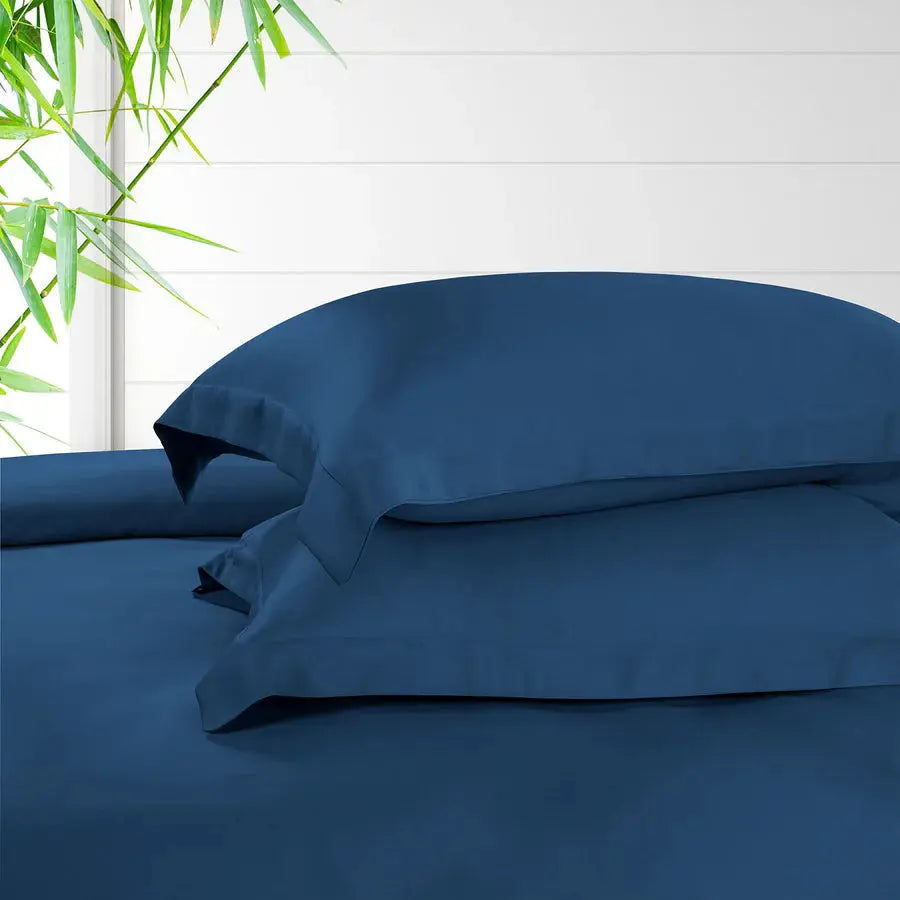 Spread Home BAMBOO PERFORMANCE BEDSHEET Ink Blue - grahsajja
