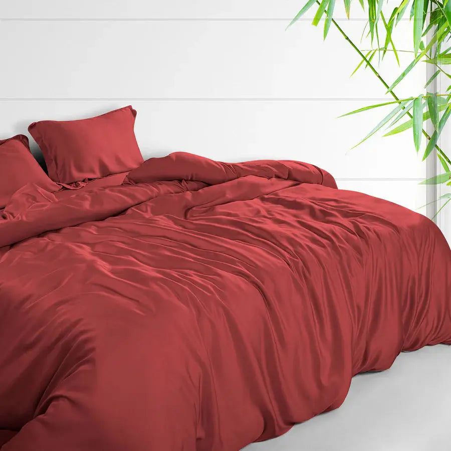 Spread Home BAMBOO PERFORMANCE BEDSHEET Baked Apple - grahsajja