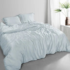 Spread Home BAMBOO PERFORMANCE BEDSHEET Wishper Blue - grahsajja