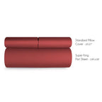 Spread Home BAMBOO PERFORMANCE BEDSHEET Baked Apple - grahsajja
