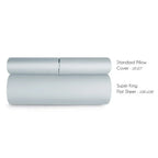 Spread Home BAMBOO PERFORMANCE BEDSHEET Wishper Blue - grahsajja