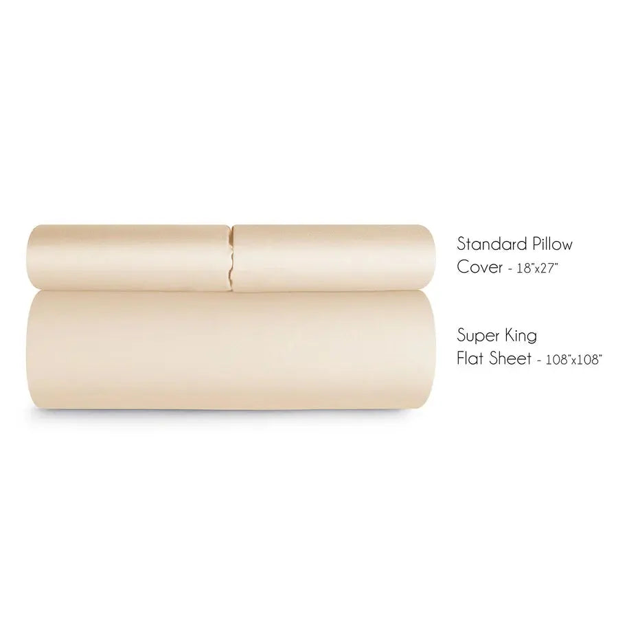 Spread Home BAMBOO PERFORMANCE BEDSHEET Pearled Ivory - grahsajja