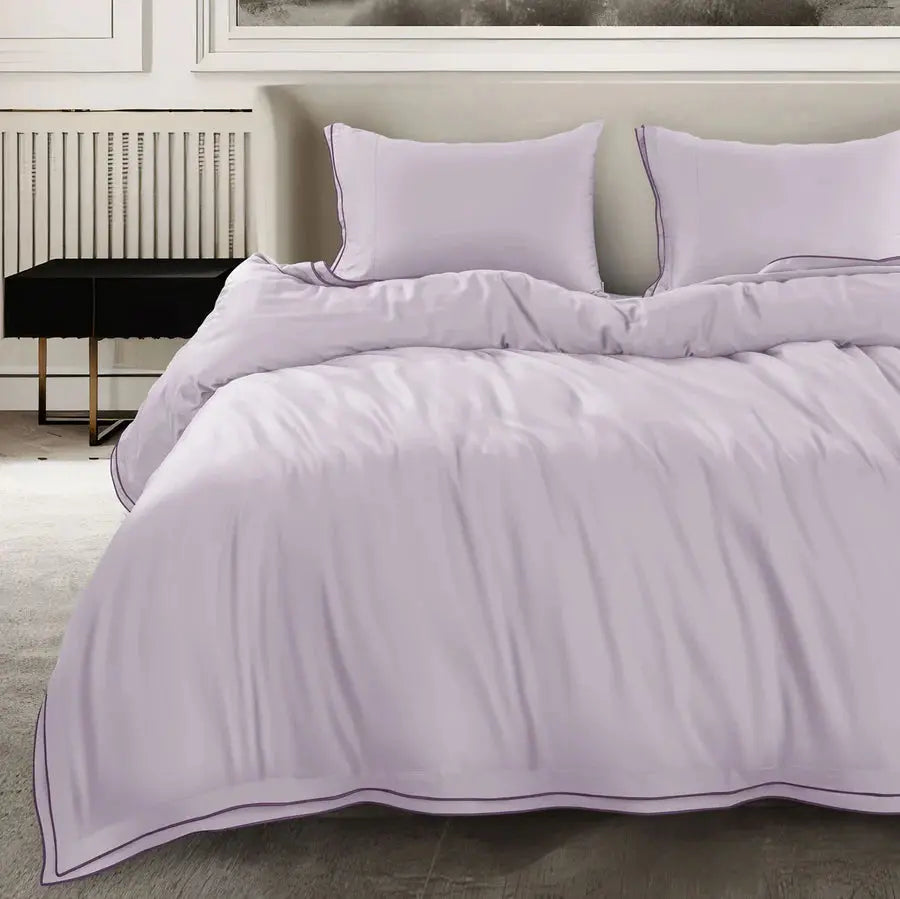 Premium 500 TC 100% Cotton Dolce Vita Bedding Lavender SPREAD HOME PROD PVT LTD.