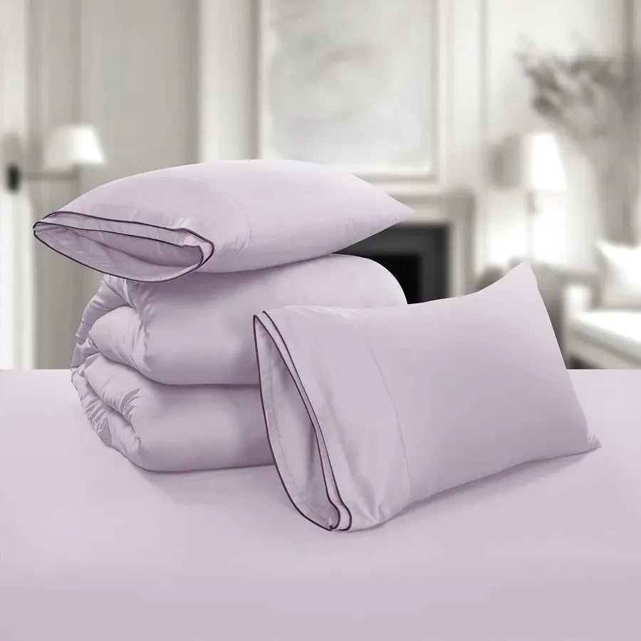 Premium 500 TC 100% Cotton Dolce Vita Bedding Lavender SPREAD HOME PROD PVT LTD.