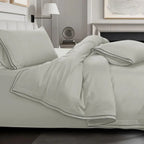 Premium 500 TC 100% Cotton Dolce Vita Bedding Light Grey SPREAD HOME PROD PVT LTD.