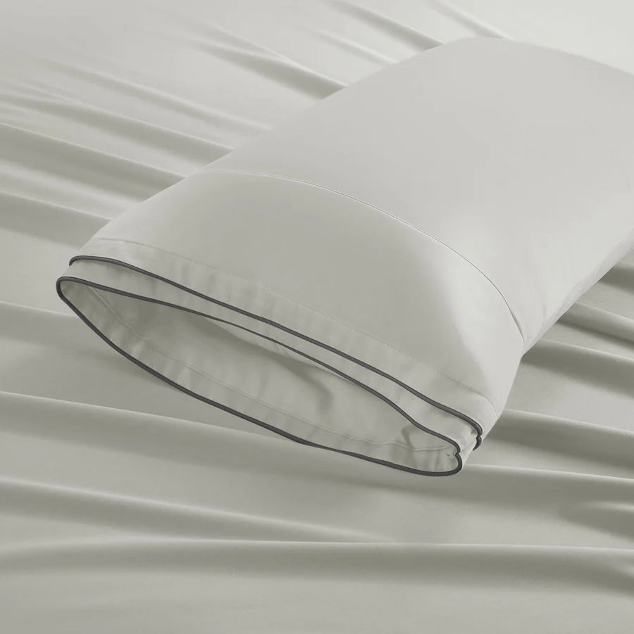 Premium 500 TC 100% Cotton Dolce Vita Bedding Light Grey
