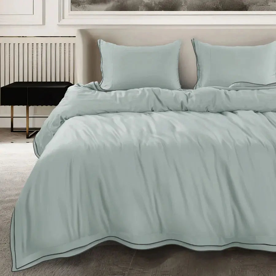 Premium 500 TC 100% Cotton Dolce Vita Bedding Mint SPREAD HOME PROD PVT LTD.