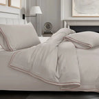 Premium 500 TC 100% Cotton Dolce Vita Bedding Smoke SPREAD HOME PROD PVT LTD.