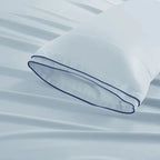 Premium 500 TC 100% Cotton Dolce Vita Bedding Sky Blue SPREAD HOME PROD PVT LTD.