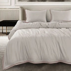 Premium 500 TC 100% Cotton Dolce Vita Bedding Smoke SPREAD HOME PROD PVT LTD.