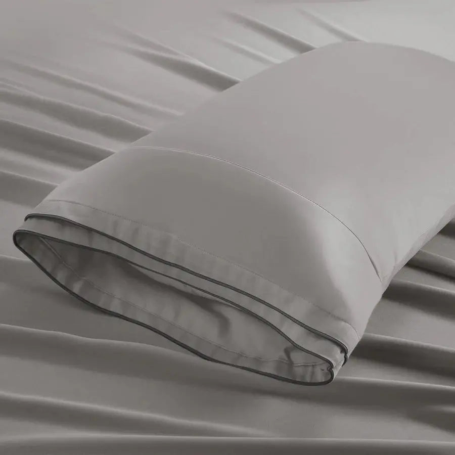 Premium 500 TC 100% Cotton Dolce Vita Bedding Steel grey SPREAD HOME PROD PVT LTD.