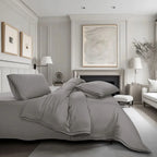 Premium 500 TC 100% Cotton Dolce Vita Bedding Steel grey SPREAD HOME PROD PVT LTD.