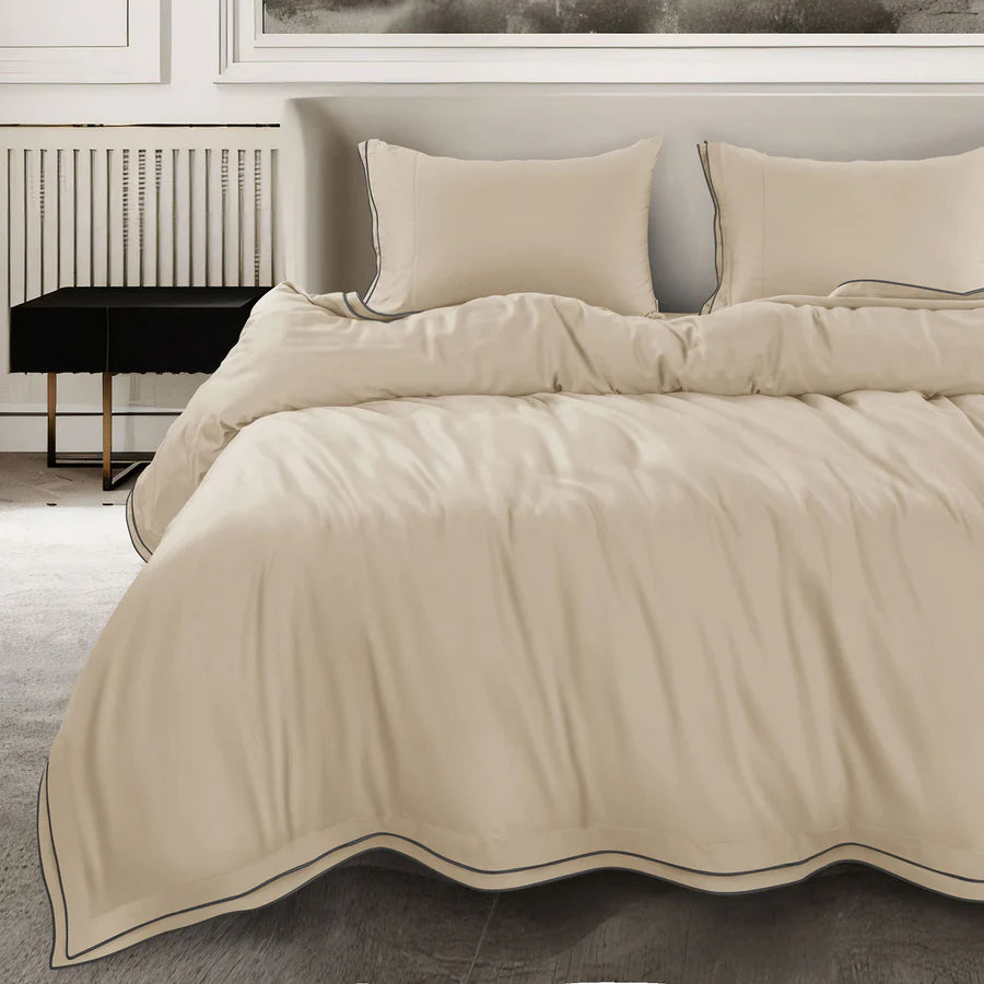 Premium 500 TC 100% Cotton Dolce Vita Bedding Gold