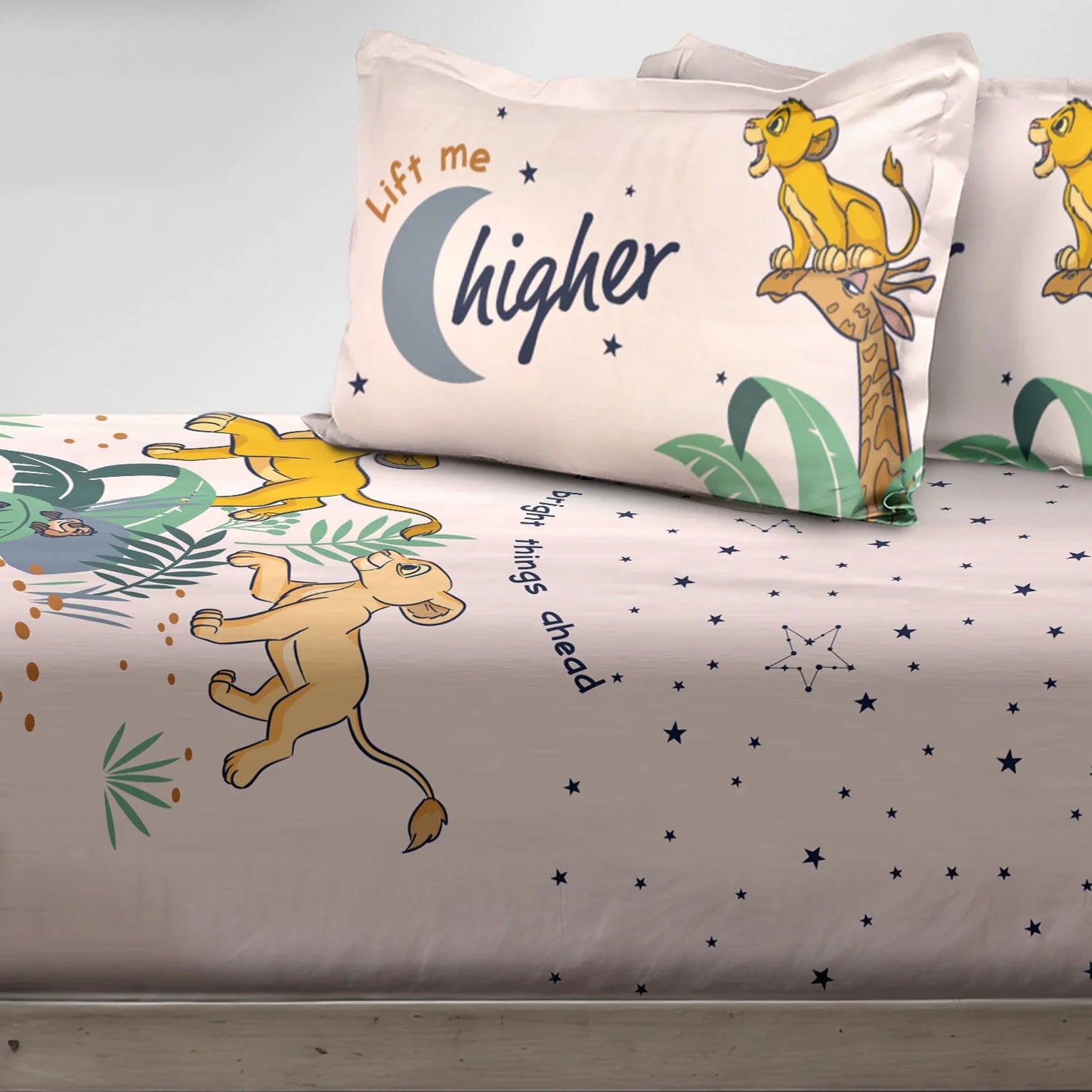 Disney Club House Digital Printed 300TC Cotton Bedsheet