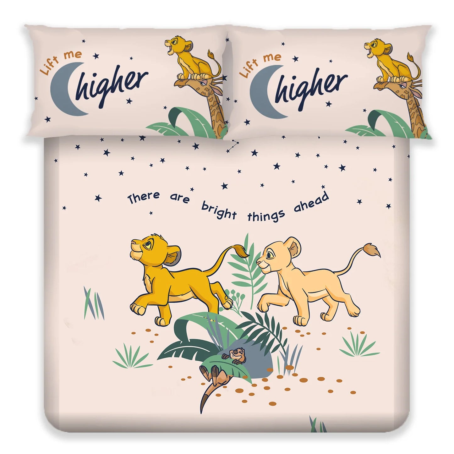 Disney Club House Digital Printed 300TC Cotton Bedsheet