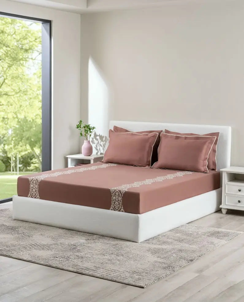 D'decor Bedsheet Super King Size EB 277 | Excellence Vol 14 - grahsajja