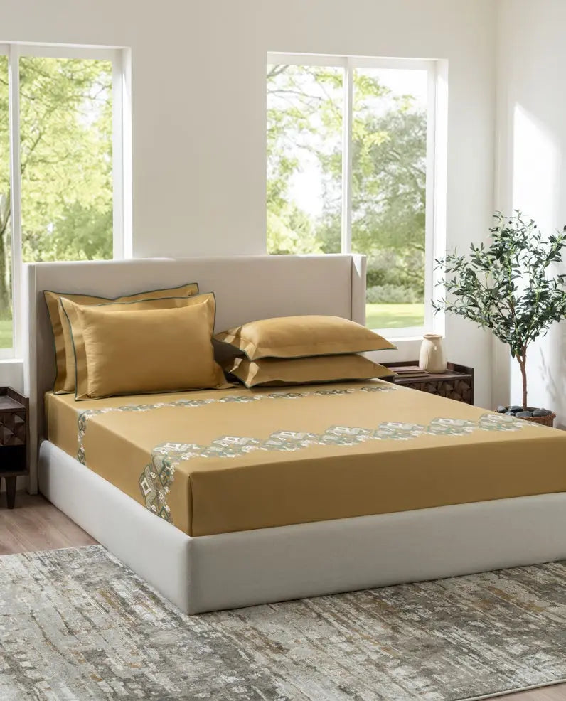 D'decor Bedsheet Super King Size EB 285 | Excellence Vol 14 - grahsajja