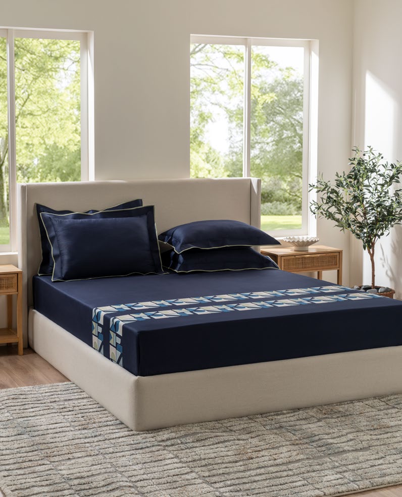D'decor Bedsheet Super King Size EB 287 | Excellence Vol 14 - grahsajja