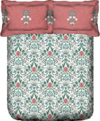 Portico Dazzle Double Bedsheet Printed Cotton 224x254cm - Variant 1