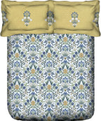 Portico Dazzle Double Bedsheet 224x254cm - Multicolour Print