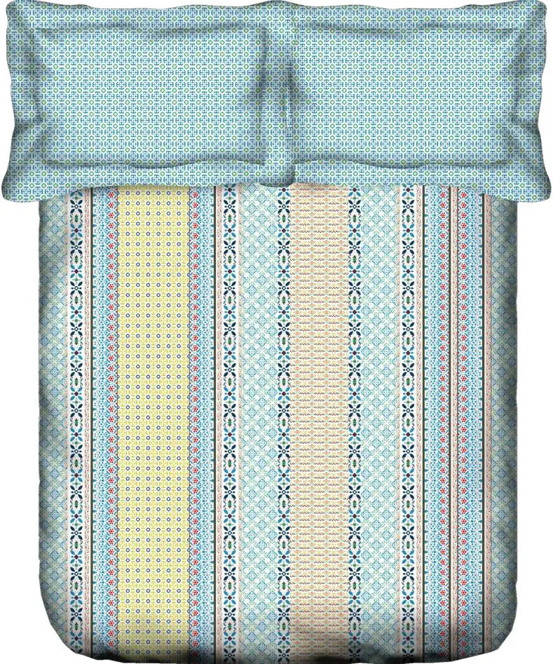 Portico Dazzle Double Bedsheet - grahsajja