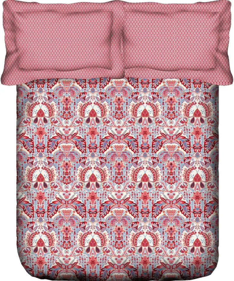 Portico Dazzle Double Bedsheet - grahsajja