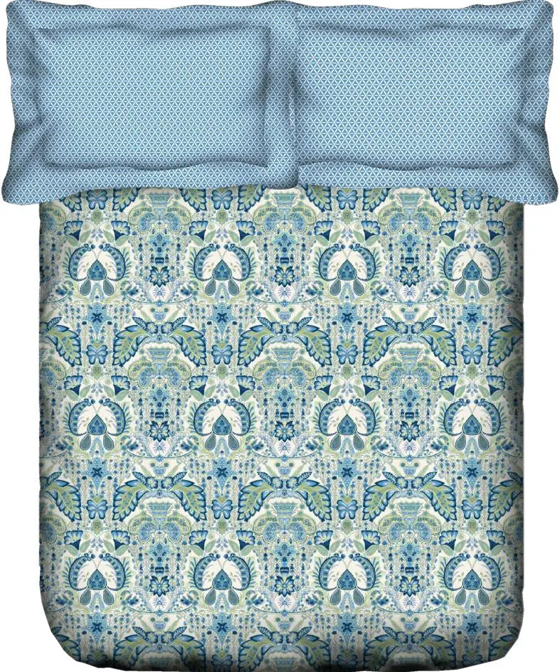 Portico Dazzle Double Bedsheet - grahsajja
