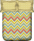 Portico Dazzle Double Bedsheet - grahsajja