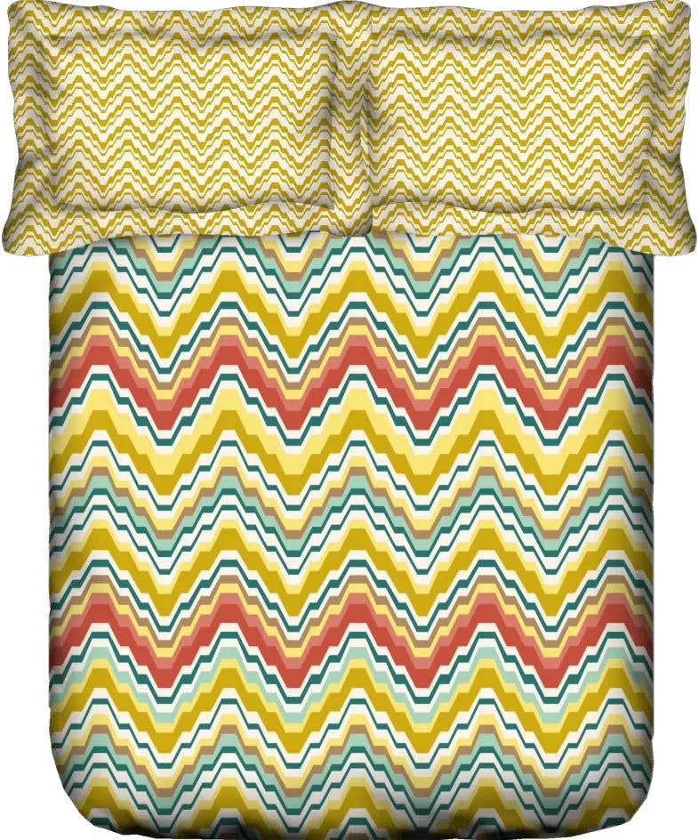 Portico Dazzle Double Bedsheet - grahsajja