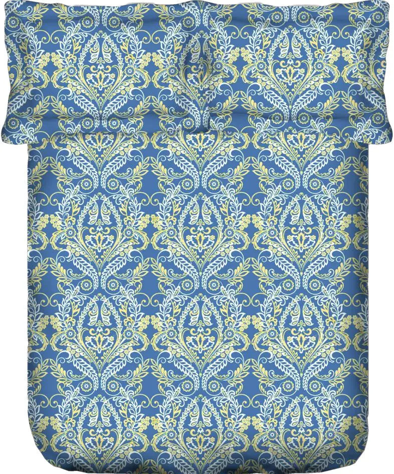 Portico Eldora Cotton Bedsheet 274x274cm with 2 Pillow Covers