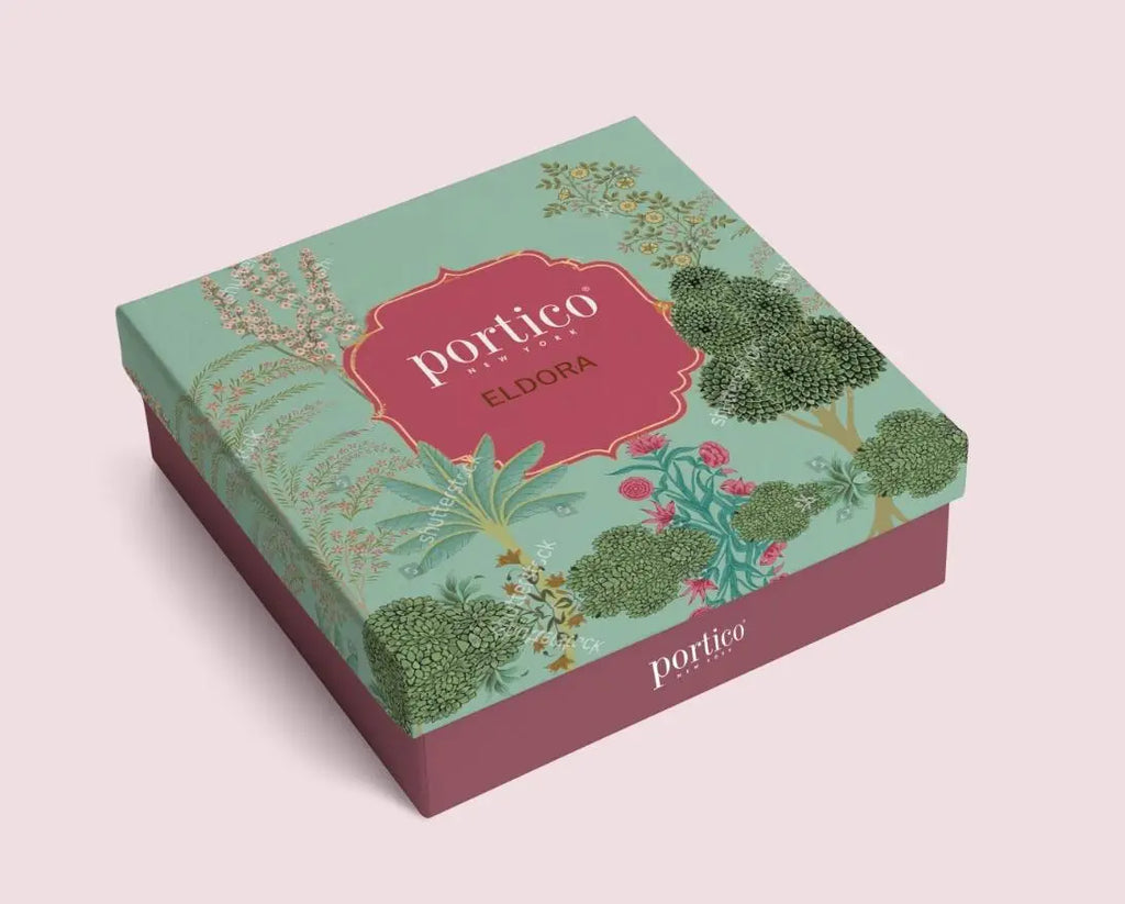Portico Eldora Super King Bedsheet - Luxury Multicolour Print