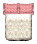 Portico Lavender Cotton Super King Bedsheet with 2 Pillow Covers