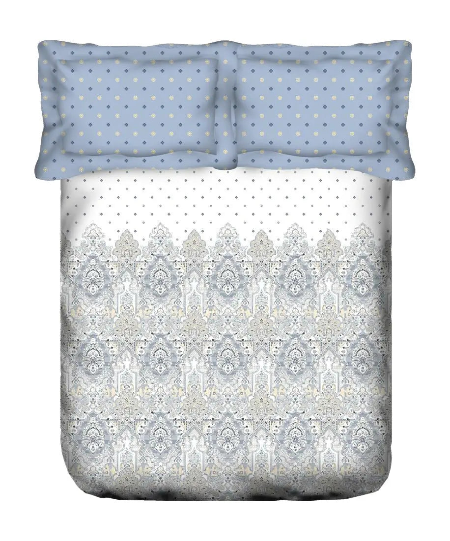 Portico Lavender 2024-25 Printed Bedsheet India - Fade Resistant