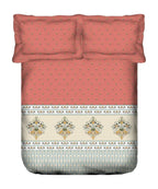 Portico Lavender Super King Bedsheet - Design Detail