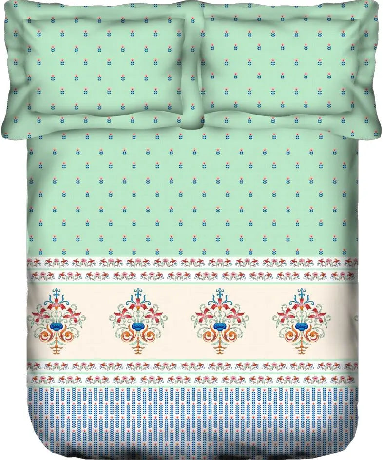 Portico Lavender Collection Super King Bedsheet Set - Grah Sajja