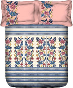 Portico Lavender Super King Size Bedsheet Portico