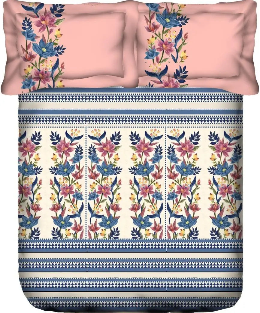 Portico Lavender Super King Size Bedsheet Portico