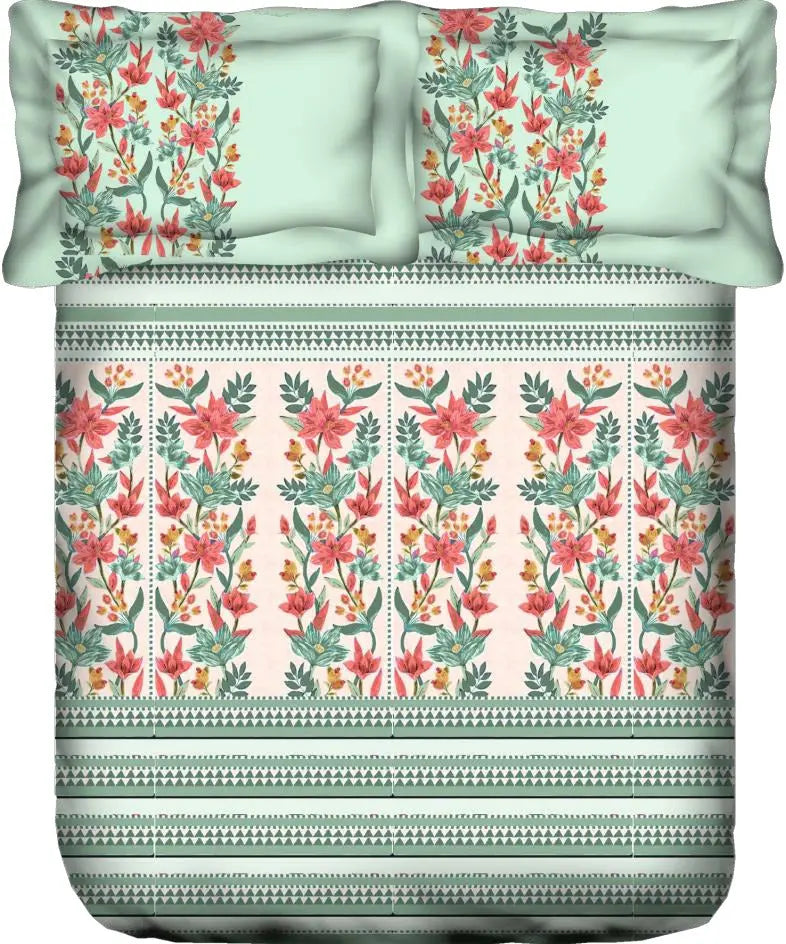 Portico Lavender Super King Size Bedsheet Portico